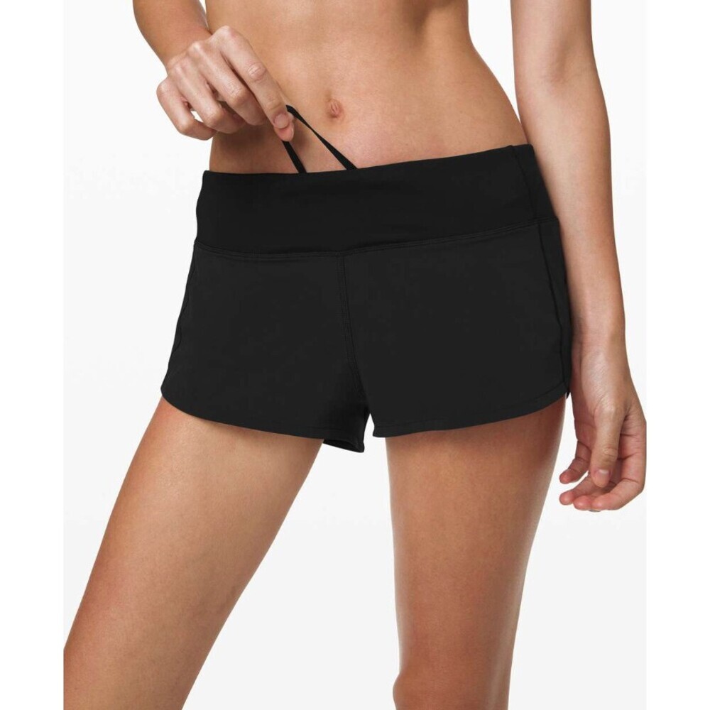 Lululemon Speed Up Short *2.5" Black Size 10